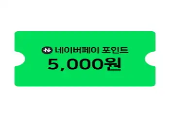 네이버페이 5천원