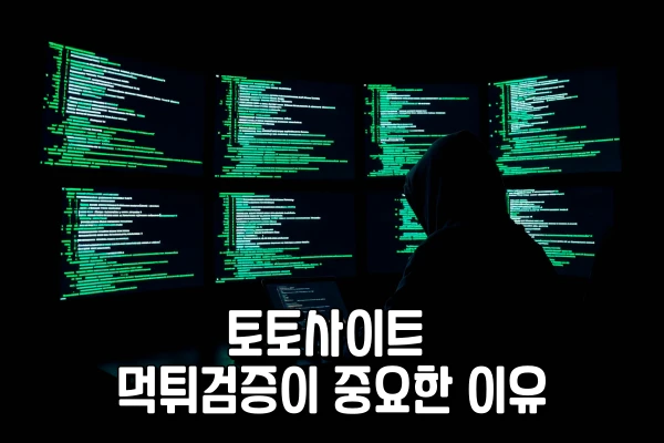 토토사이트 - 먹튀검증이 중요한 이유